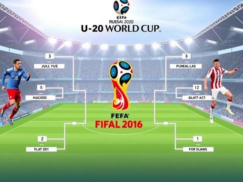 Interactive FIFA U-20 World Cup Bracket Visualization