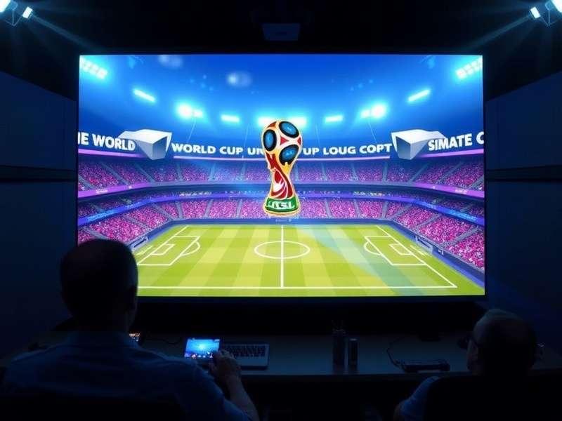 Advanced World Cup Bracket Simulator interface showing prediction analytics