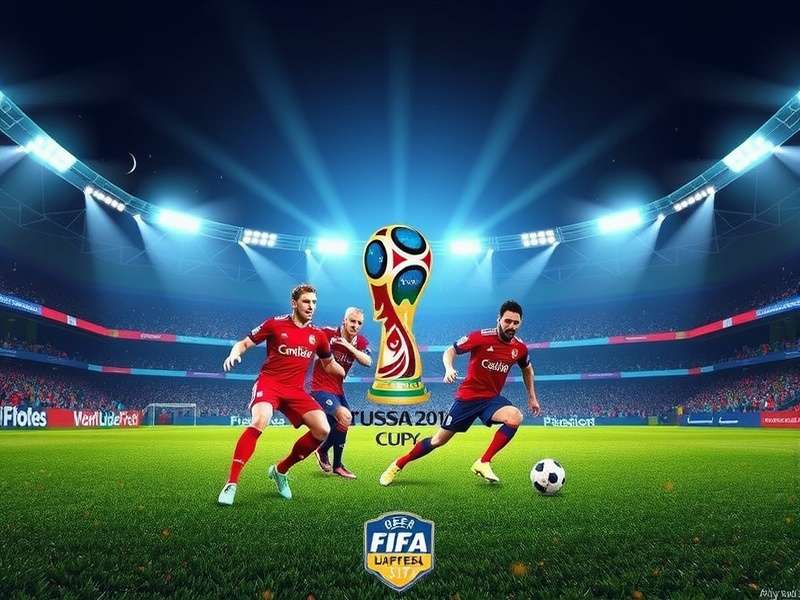 World map highlighting FIFA confederations and qualification paths