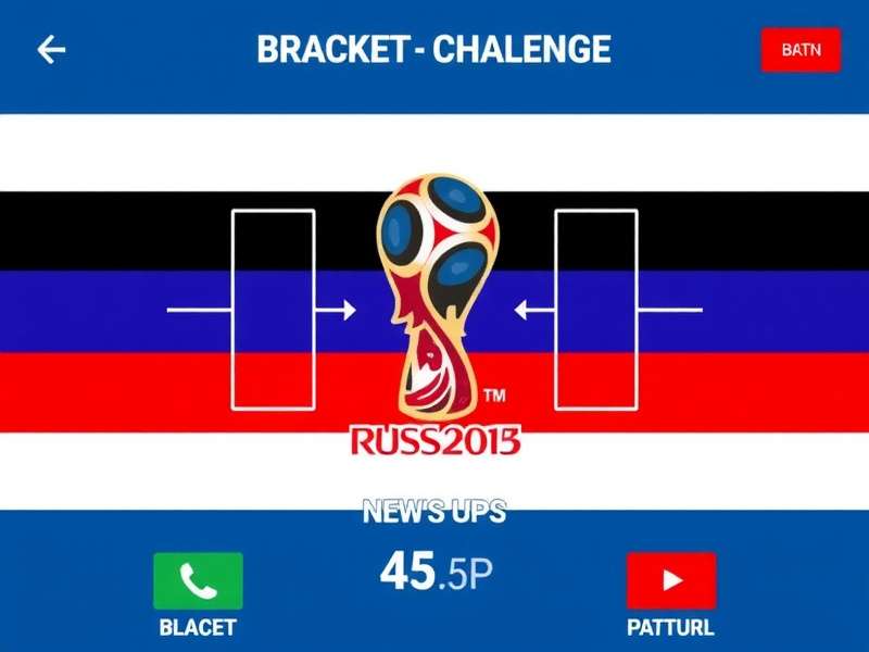 Fans celebrating with a World Cup bracket prediction sheet