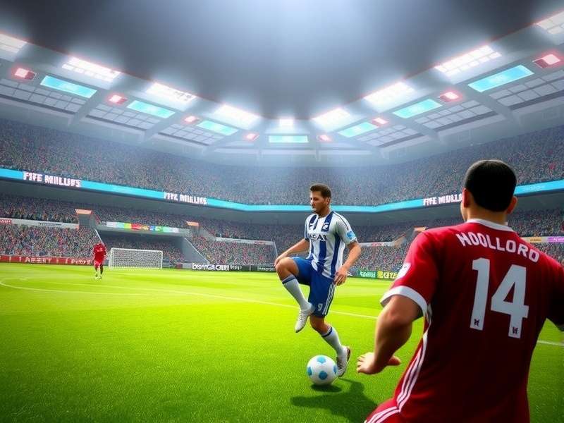 FIFA World Cup 2010 Trophy held by a player