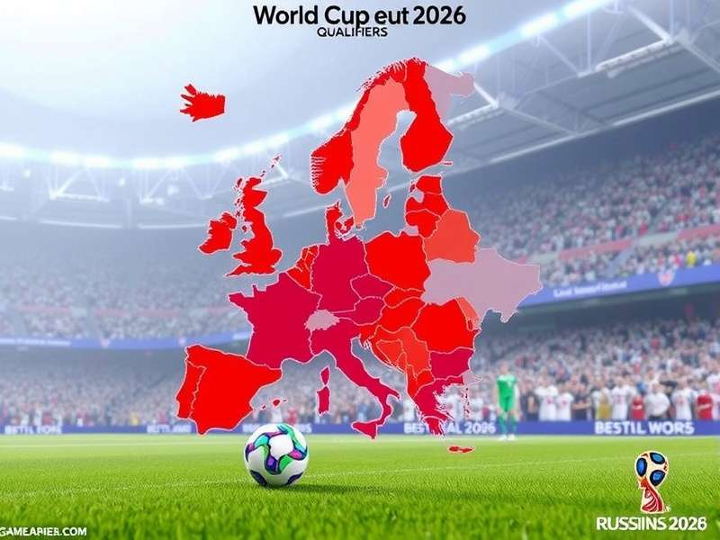 European football teams competing in World Cup qualifiers