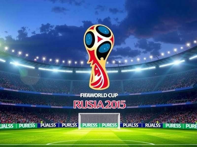 Crowd celebrating with tickets at a FIFA World Cup stadium