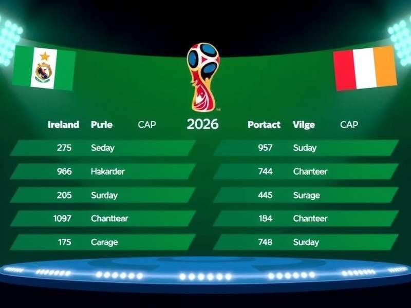 Republic of Ireland football team celebrating a goal