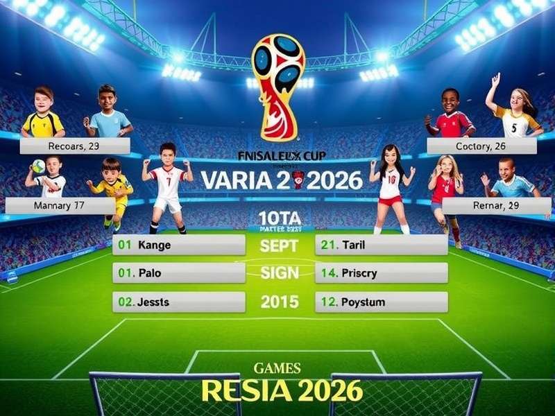 FIFA World Cup 2026 Stadiums and Host Cities Map