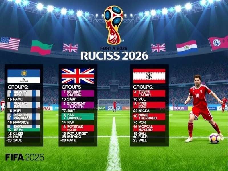 FIFA World Cup 2026 Groups Visualization