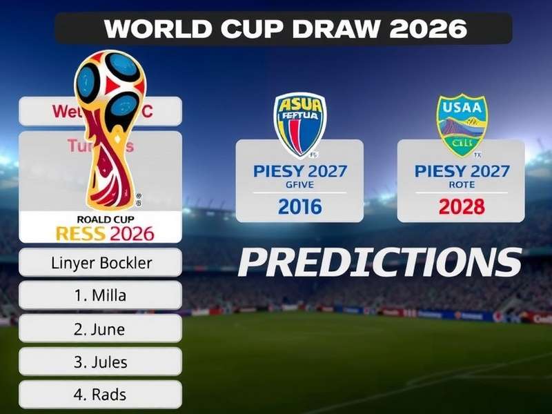 FIFA World Cup trophy on field