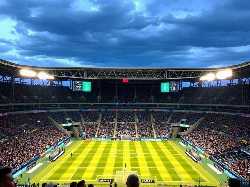 Gillette Stadium aerial view, home of World Cup 2026 matches in Boston