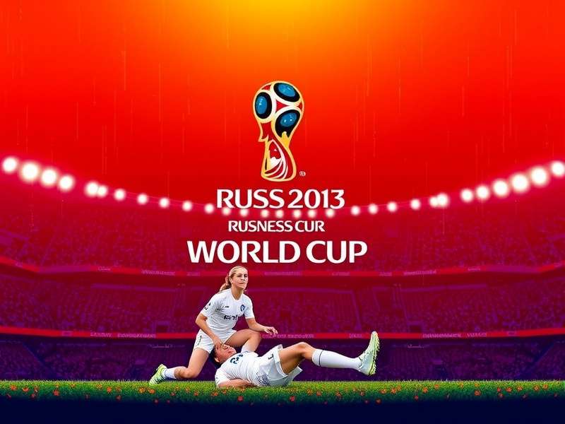 World Cup Game Main Screen with realistic football stadium