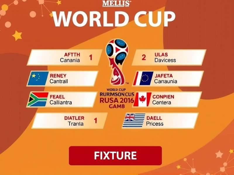 2026 FIFA World Cup tournament schedule visualization showing match fixtures across North America