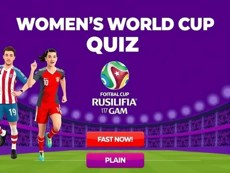 Women's World Cup quiz participants celebrating with football