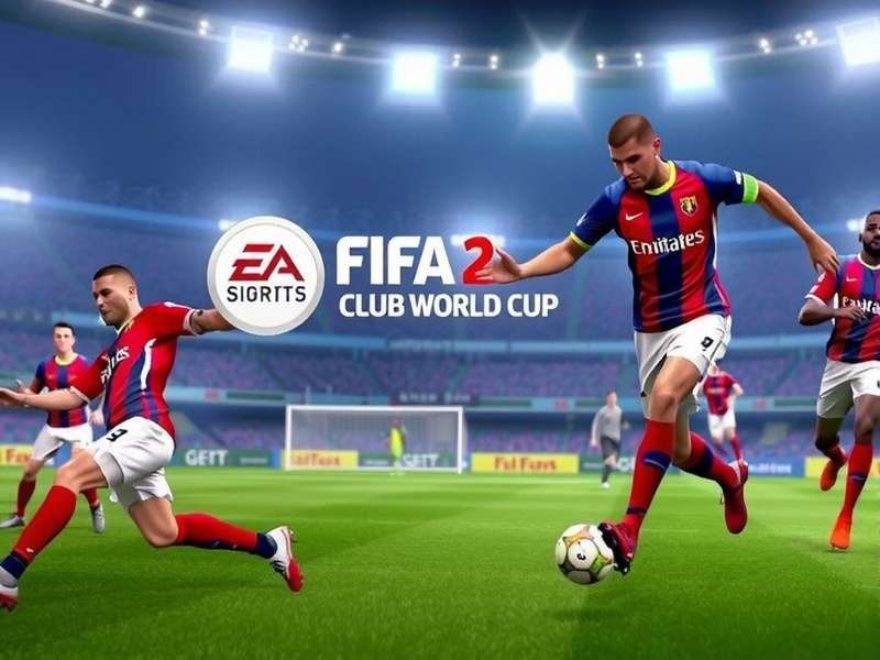 FIFA Club World Cup Trophy celebration