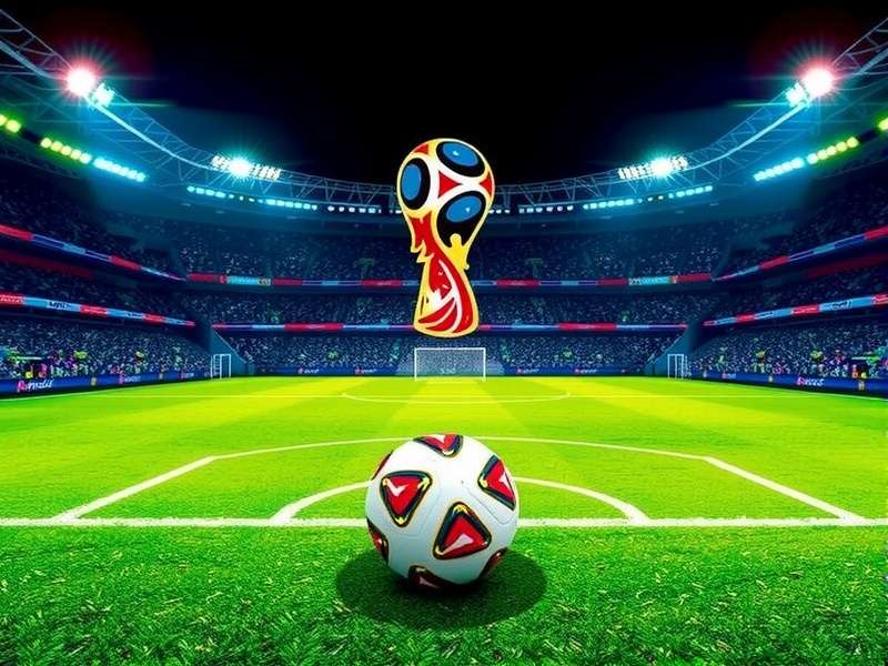 Crowd celebrating at a football stadium during a major tournament