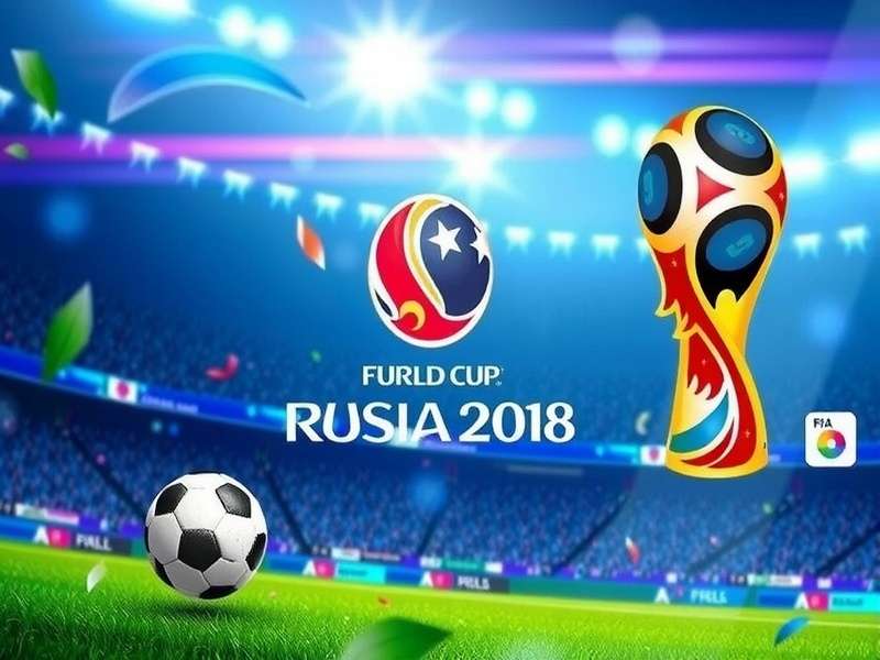 FIFA World Cup stadium packed with passionate football fans waving flags and banners