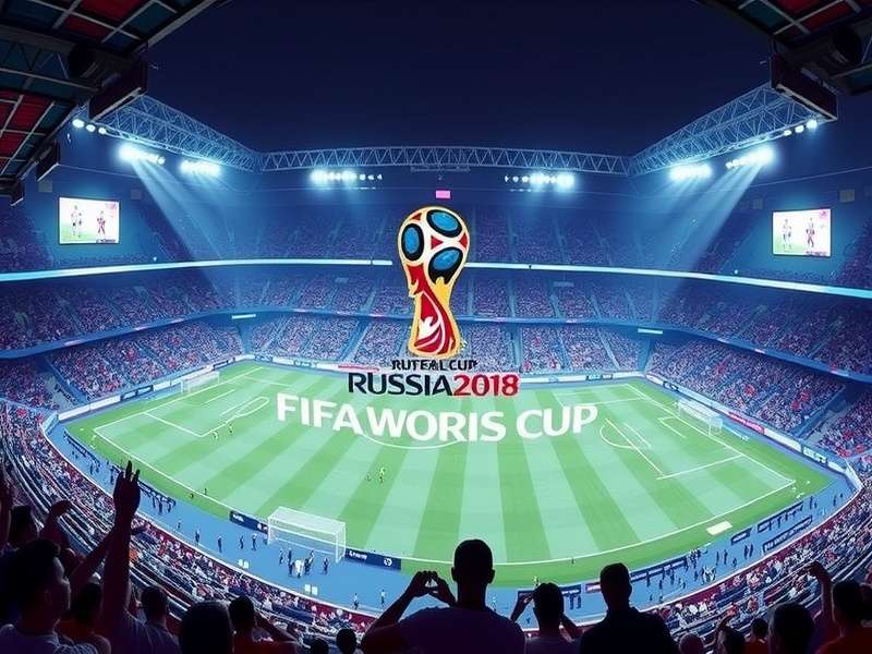 FIFA World Cup 2026 Tickets – Stadium with fans holding tickets and flags