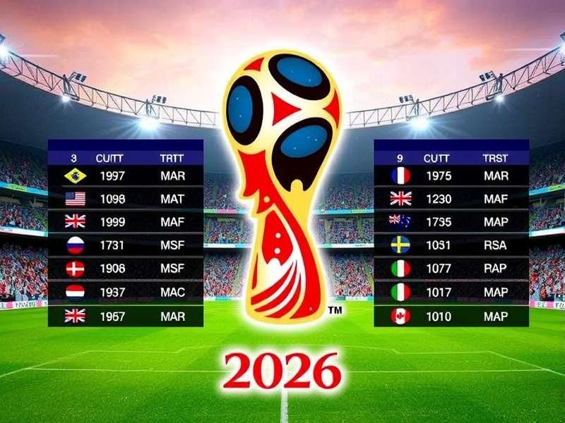 World Cup 2026 schedule by city – host stadiums and match calendar